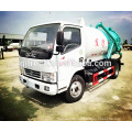 China 6m3 4X2 Sinotruk-Abwasser-Saug-Tankwagen- / Abwassersaugtanker-LKW- / Abwasservakuumsaugwagen- / Vakuumpumpen-LKW